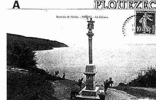 Ville de PLOUEZEC Carte postale ancienne